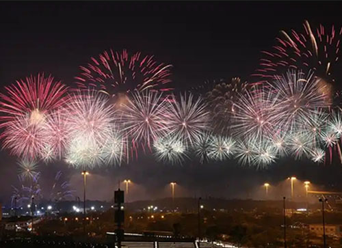 扶绥县焰火晚会